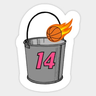 Tyler Herro Bucket Sticker